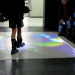 Projection interactive à Espace Nayel à Lorient