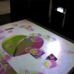 Projection interactive à Espace Nayel à Lorient