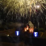 château Kerjean feu artifices 400 ans