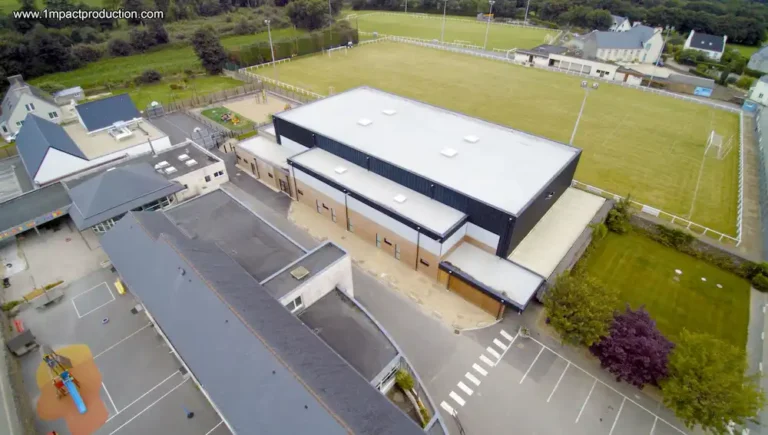 immobilier Bâtiment drone