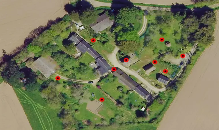vidéo immobilier vente gîtes drone carte