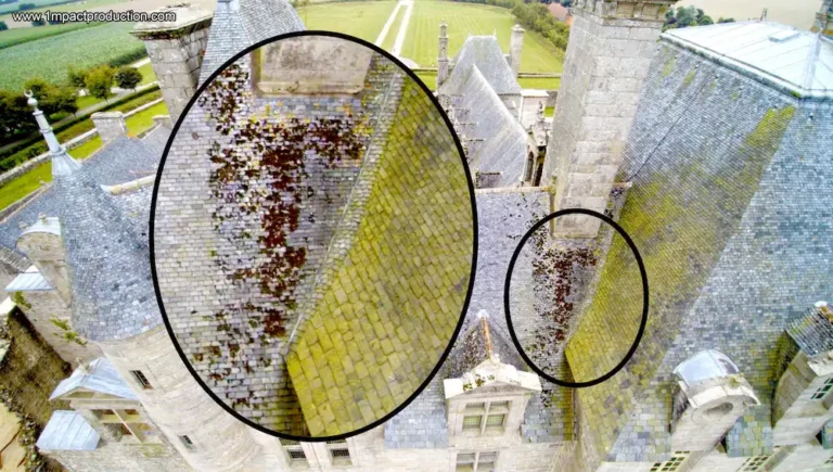 Bâtiment inspection toiture drone