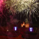 château Kerjean feu artifices 400 ans